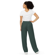 Basics - Green Wide Leg Pants