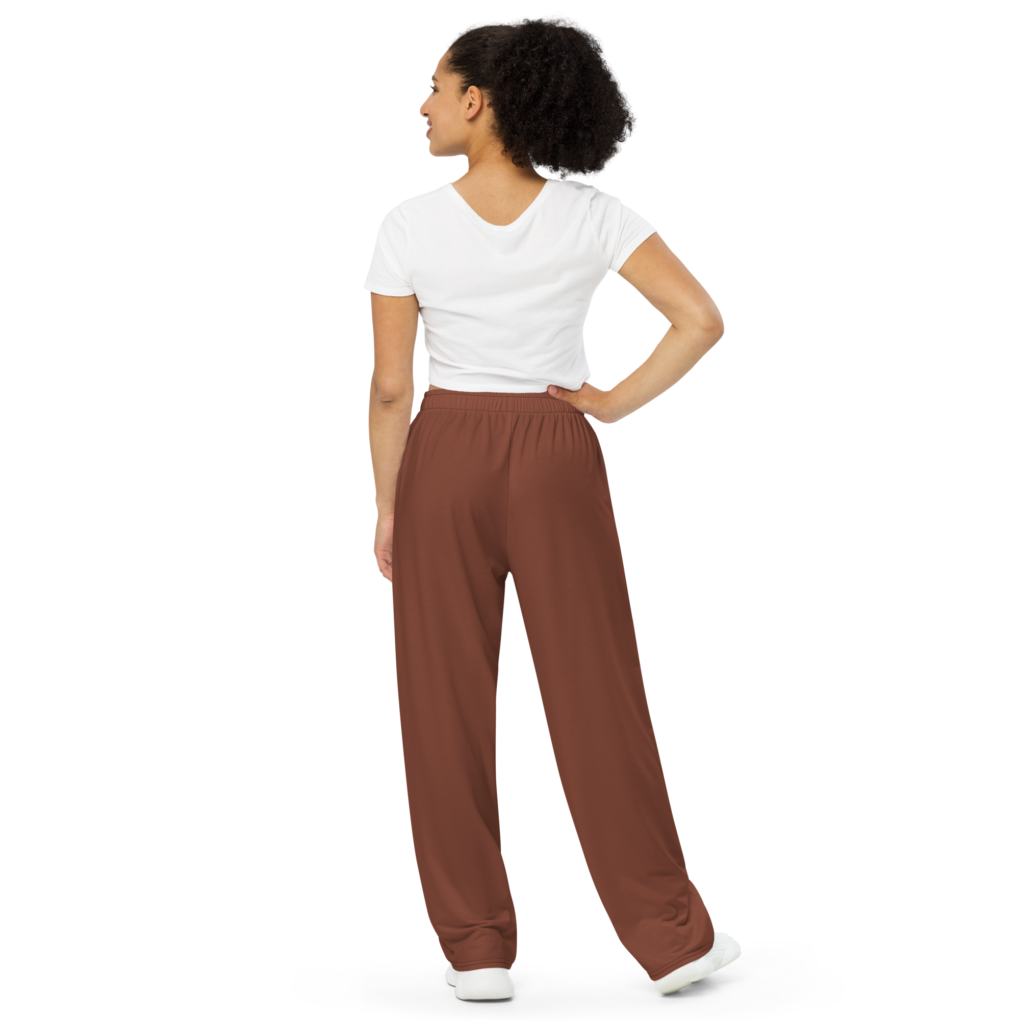 Basics - Terracotta Wide Leg Pants