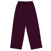 Basics - Eggplant Wide Leg Pants