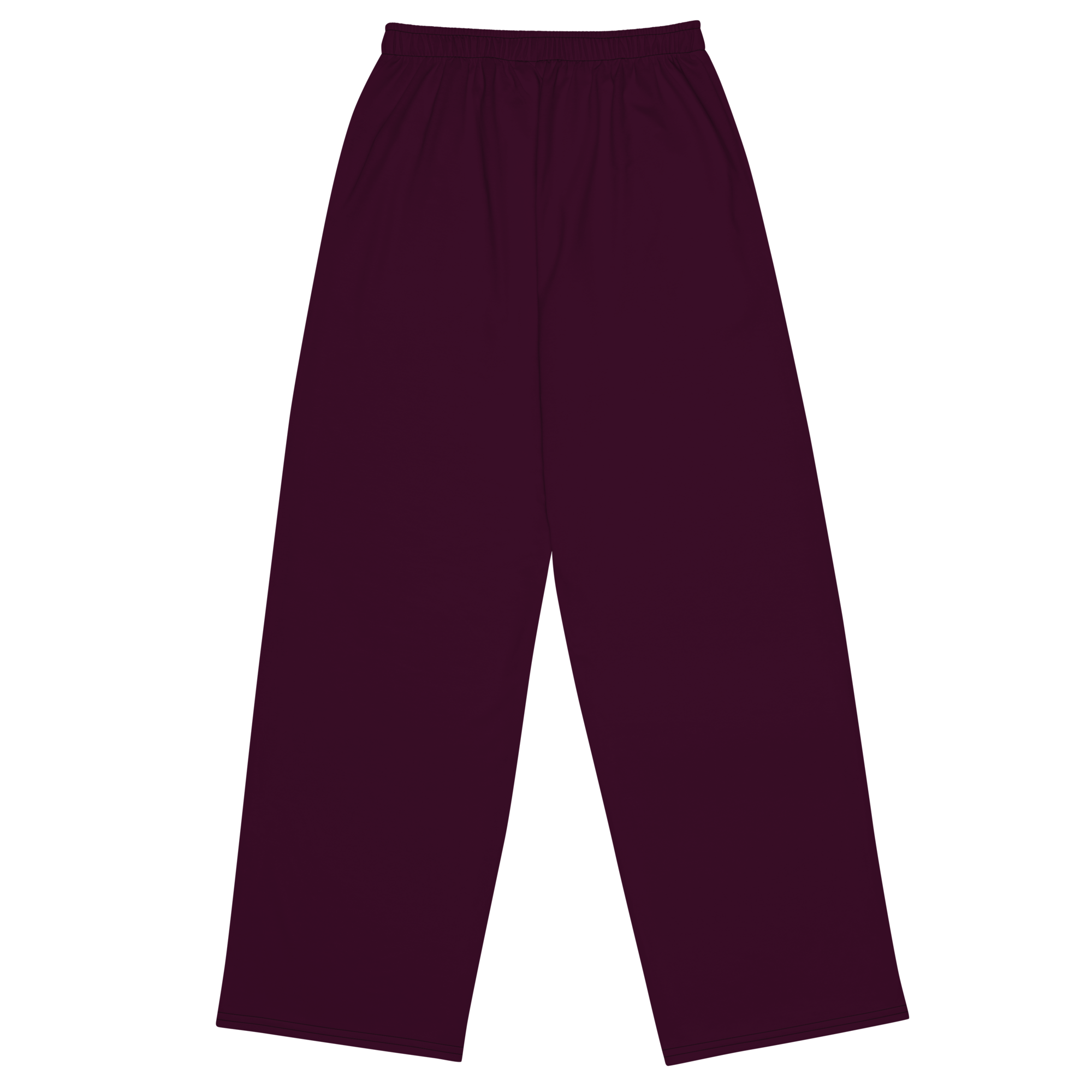 Basics - Eggplant Wide Leg Pants