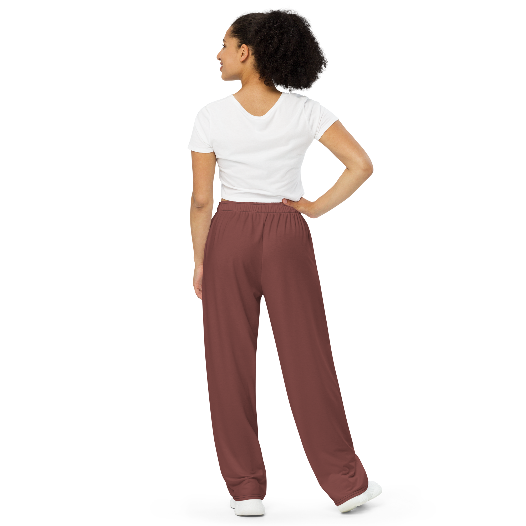 Basics - Rosewood Wide Leg Pants