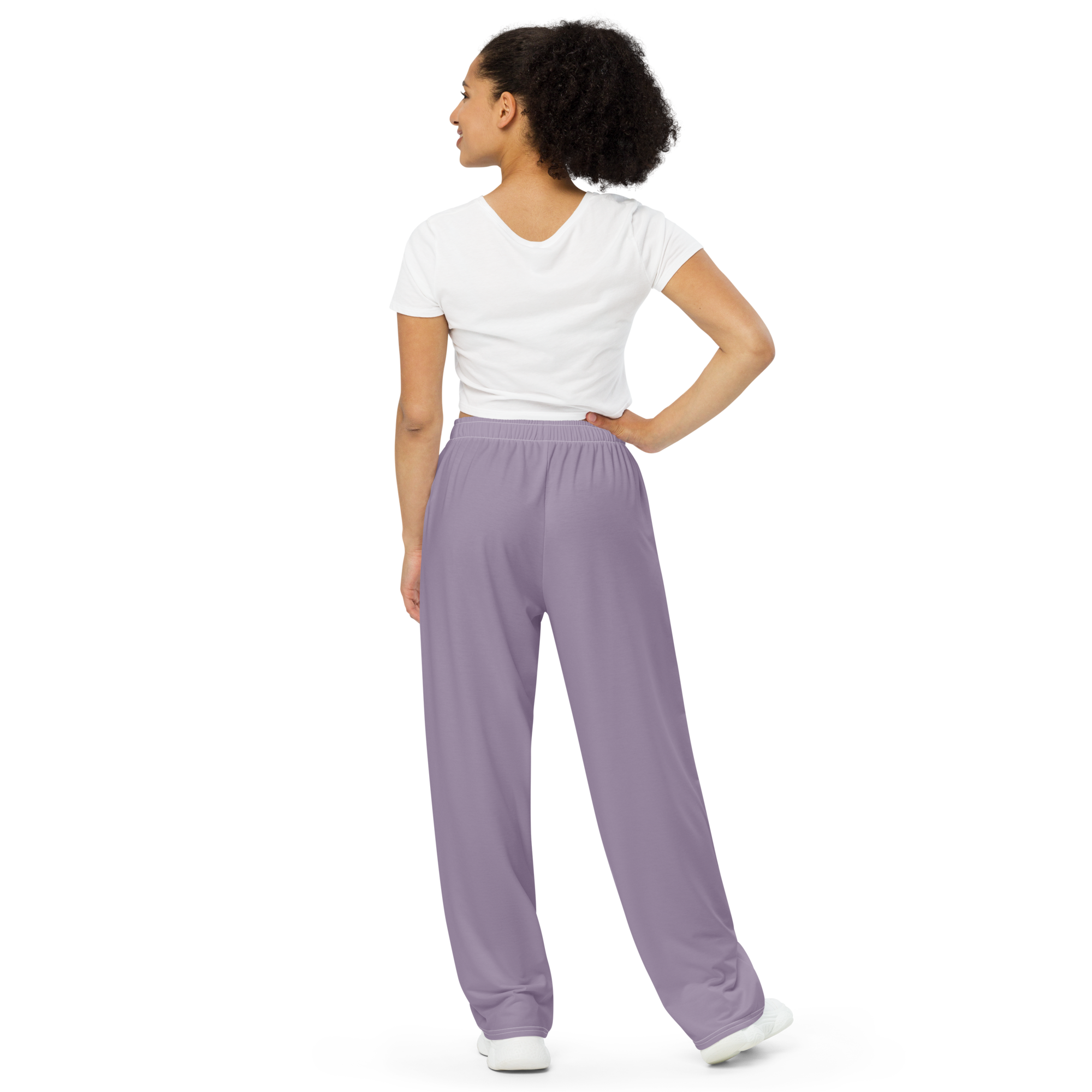 Basics - Lavender Wide Leg Pants