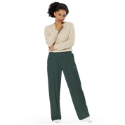 Basics - Green Wide Leg Pants