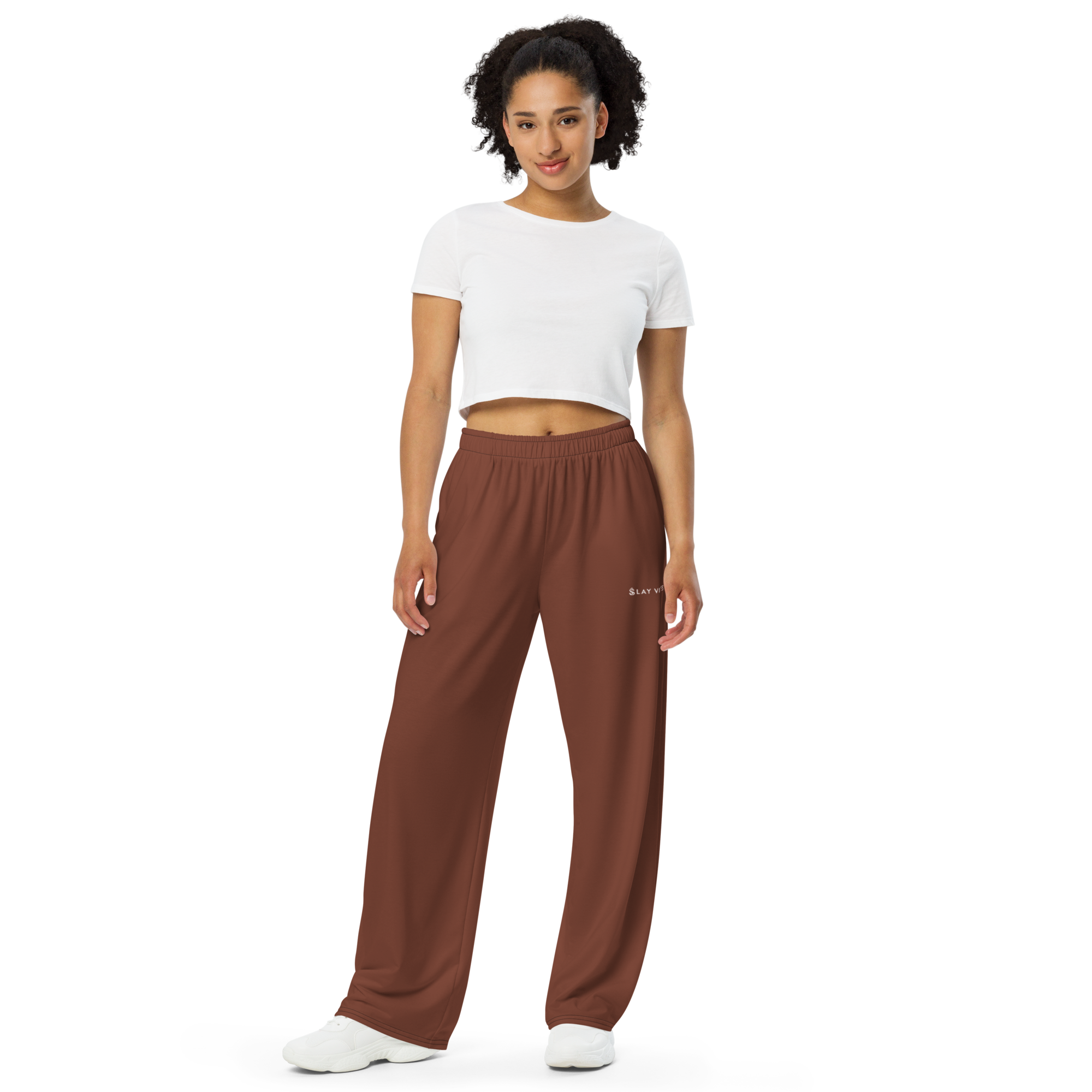 Basics - Terracotta Wide Leg Pants