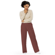 Basics - Rosewood Wide Leg Pants