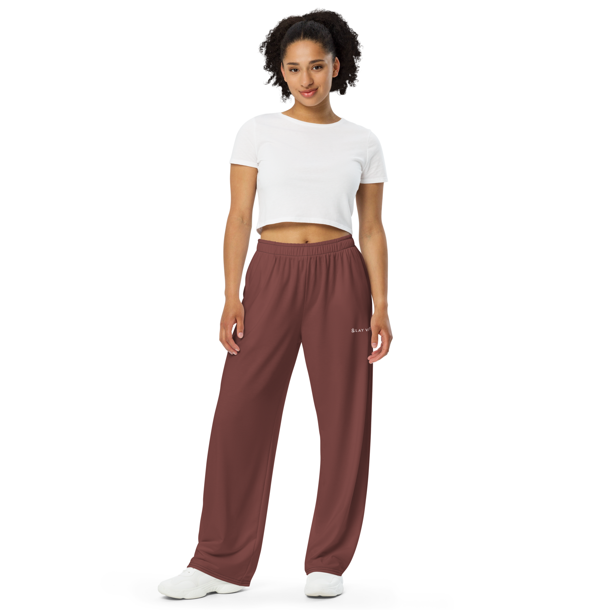 Basics - Rosewood Wide Leg Pants