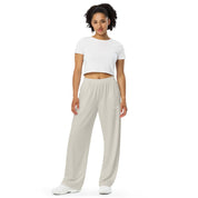 Basics - Bone Wide Leg Pants