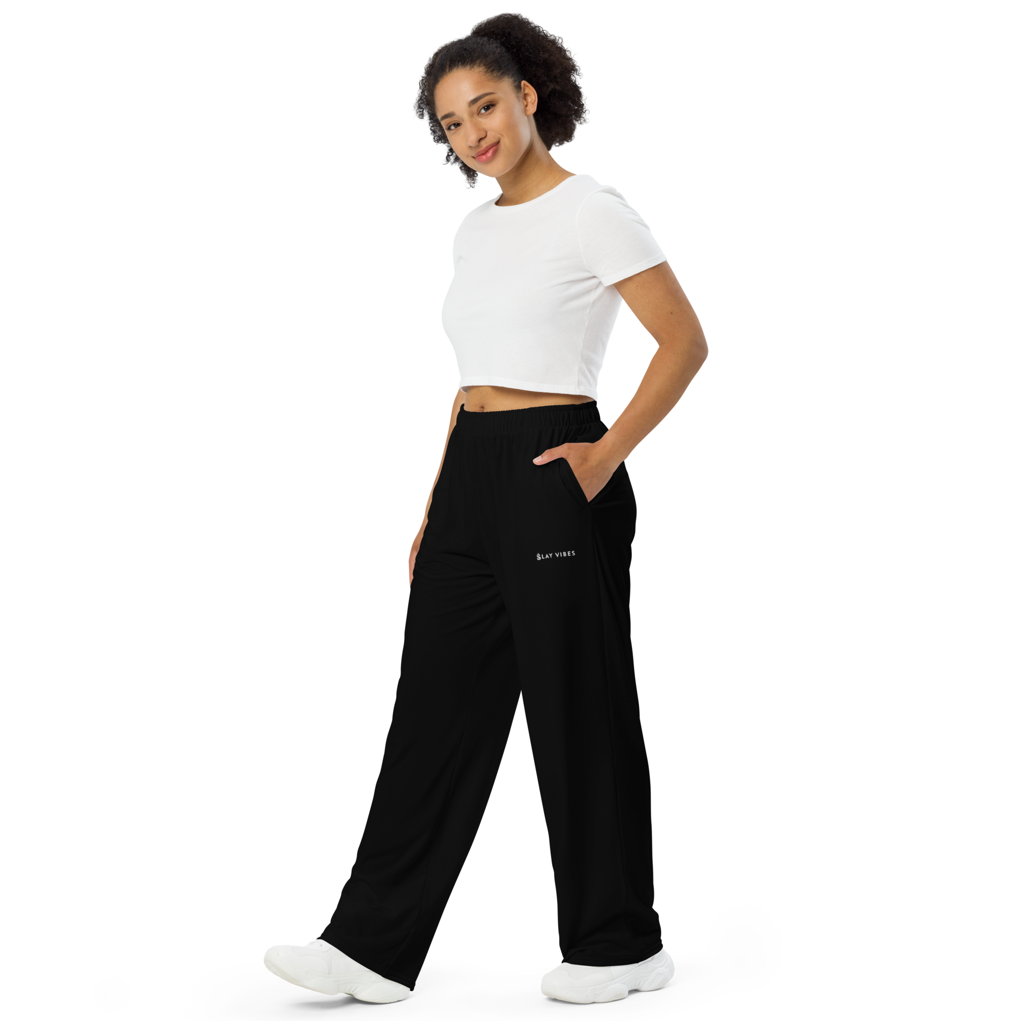 Basics - Black Wide Leg Pants