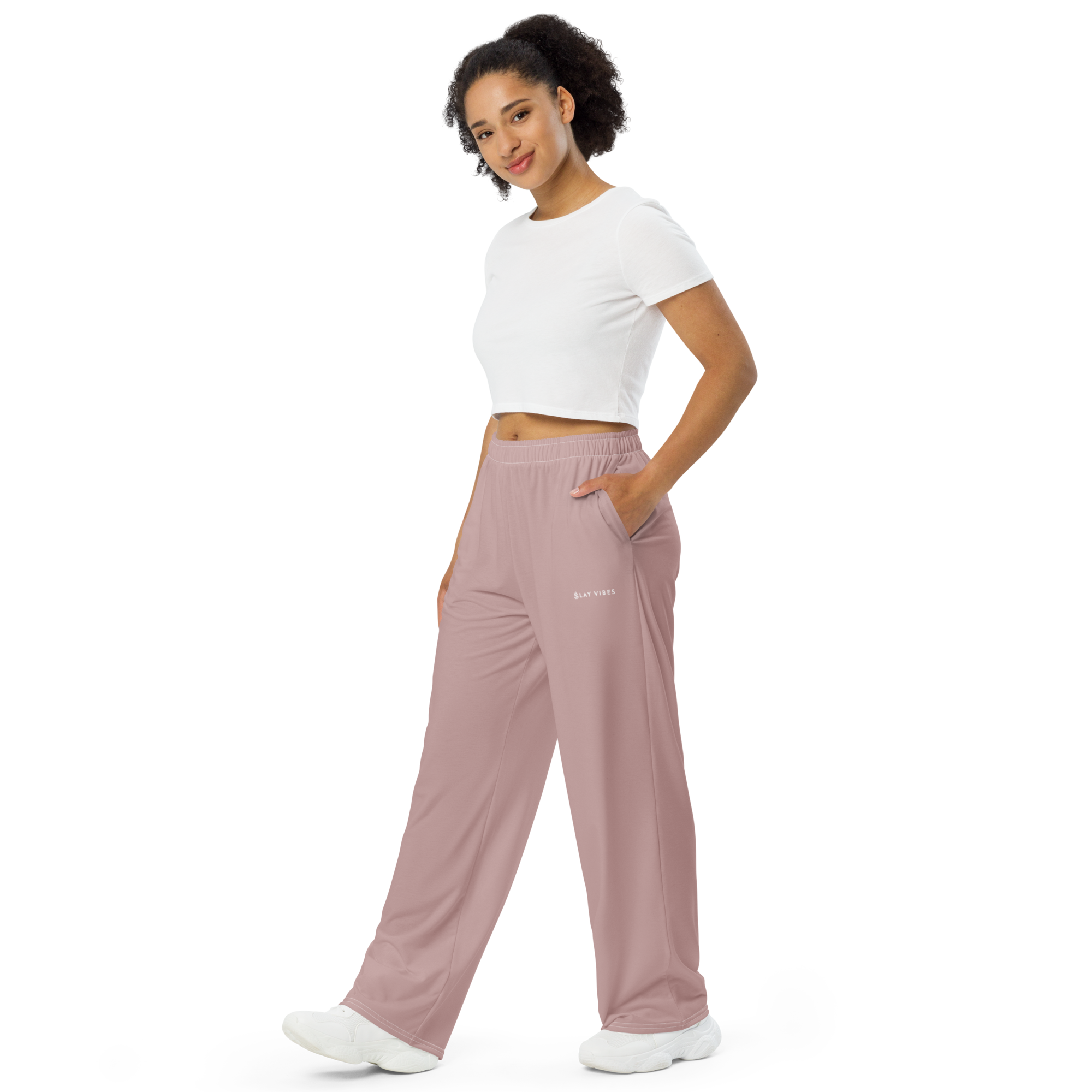 Basics - Rose Wide Leg Pants