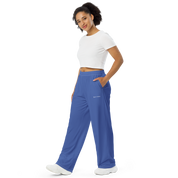 Basics - Marine Blue Wide Leg Pants