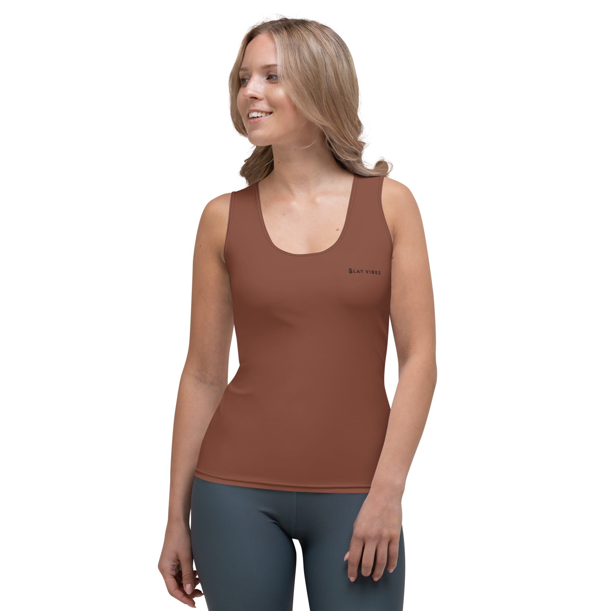 Basics - Terracotta Tank Top