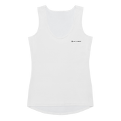 Basics - Whtie Tank Top w/White Stitch