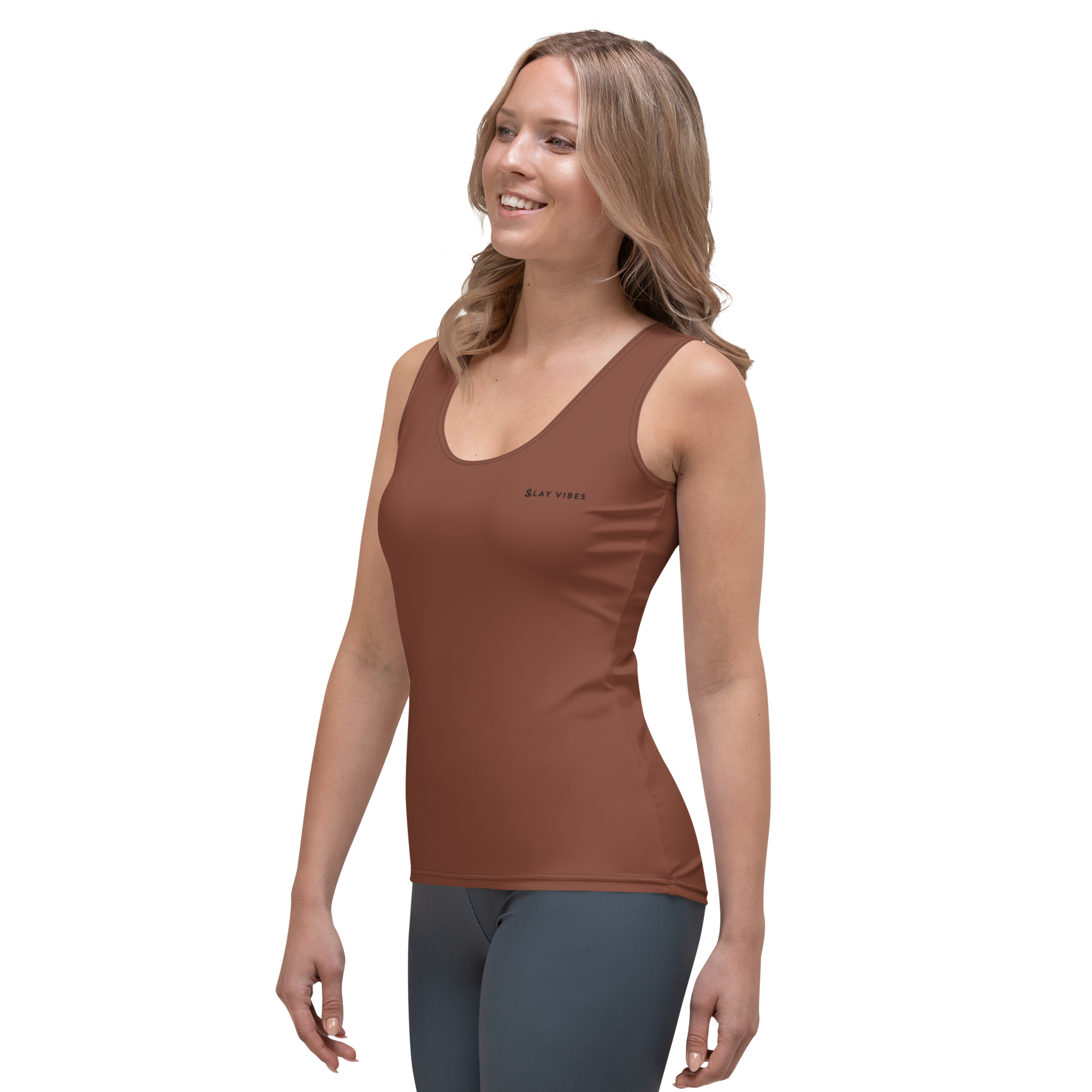 Basics - Terracotta Tank Top