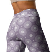 Infinite Circle - Lavender High-Waist Leggings