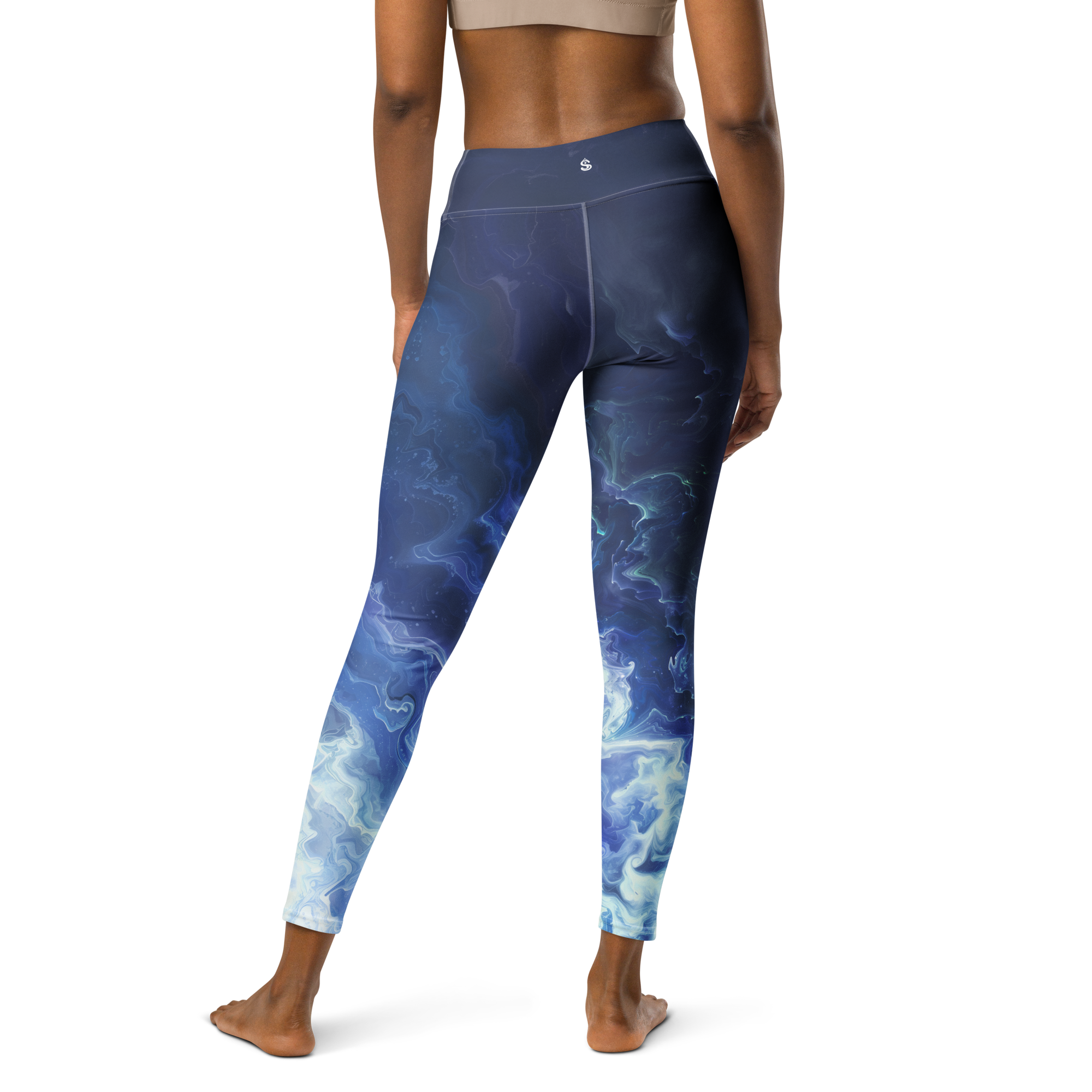 Awaken - Navy High-Waist Leggings