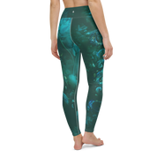 Believe - Green High-Waist Leggings