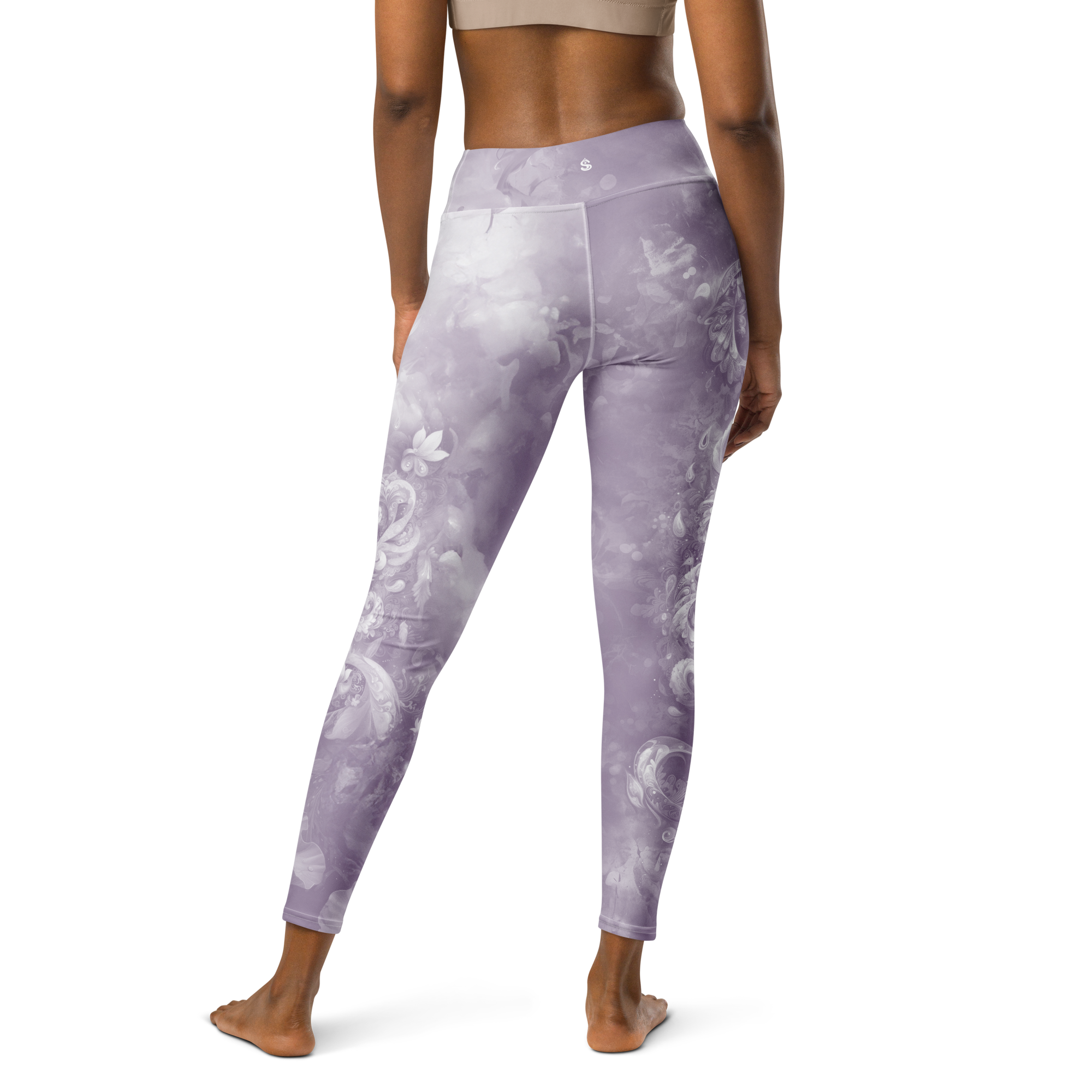 Believe - Lavender High-Waist Leggings