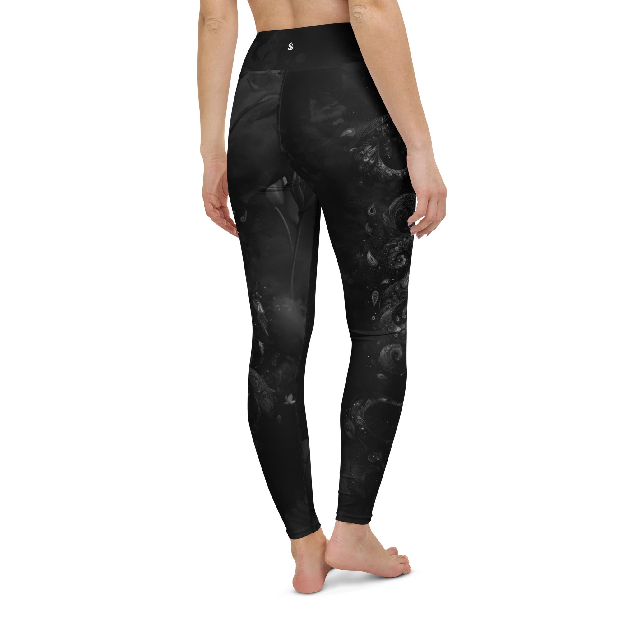 Believe - Black High-Waist Leggings