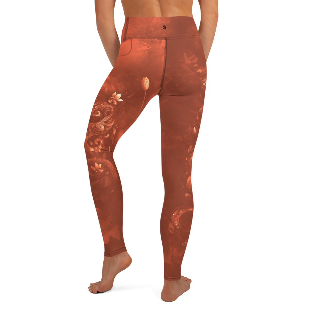 Believe - Terracotta High-Waist Leggings