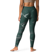 Inner - Green High-Waist Leggings