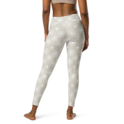 Infinite Circle - Bone High-Waist Leggings