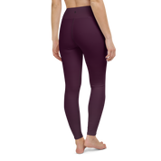 Faded - Eggplant High-Waist Leggings