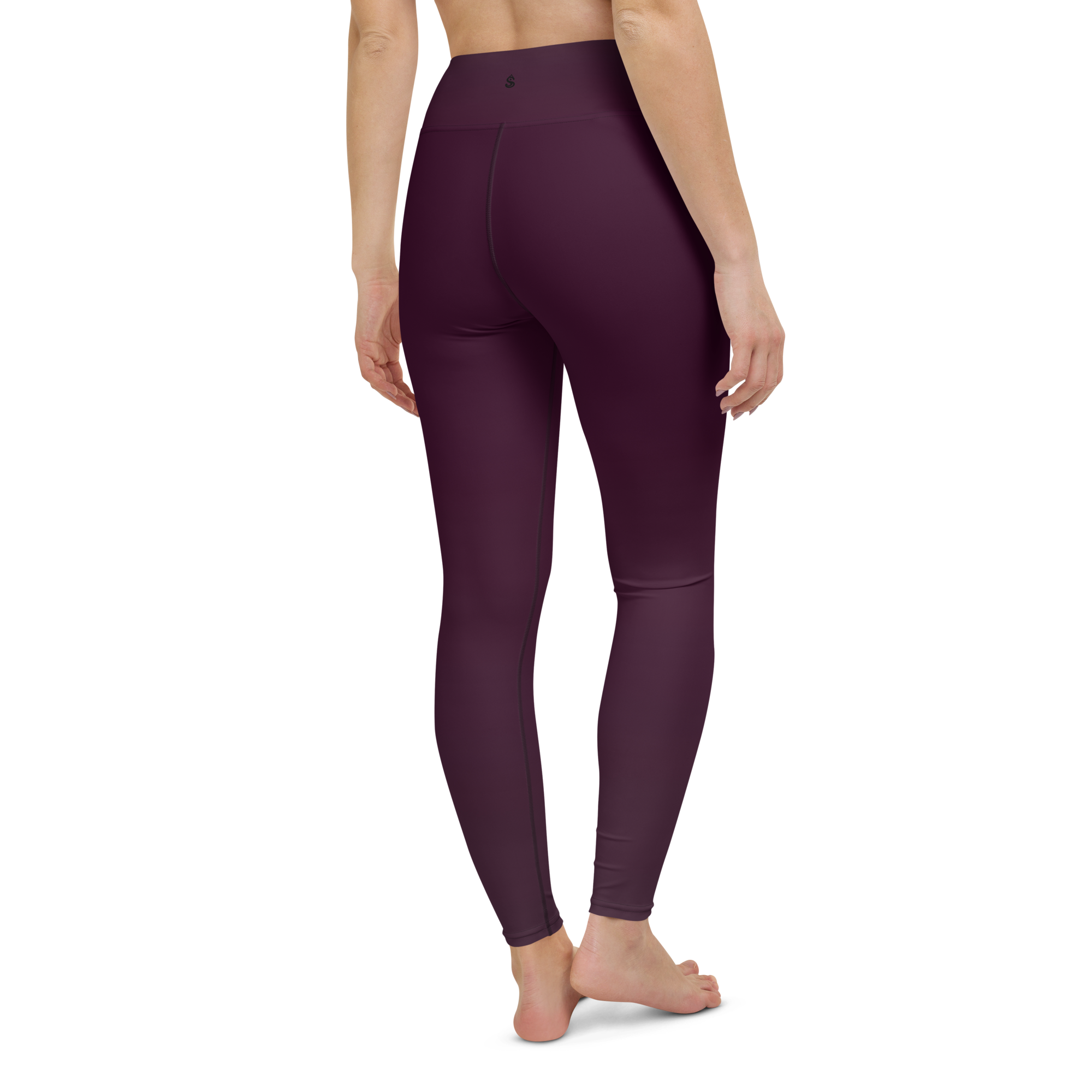 Faded - Eggplant High-Waist Leggings