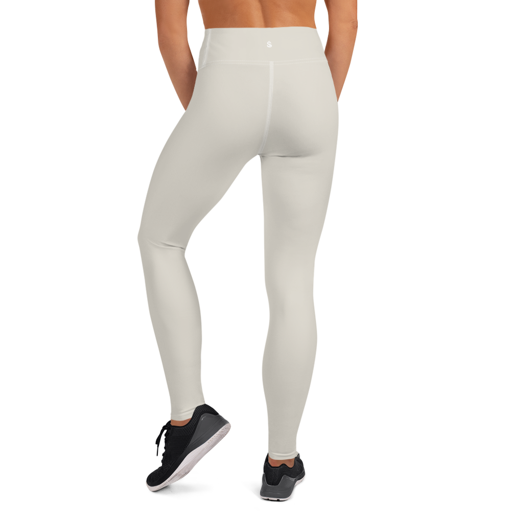 Basics - Bone High-Waist Leggings