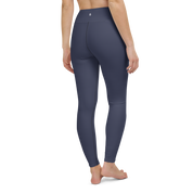 Basics - Navy High-Waist Leggings