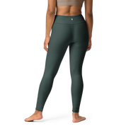 Basics - Green High-Waist Leggings