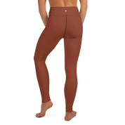 Basics - Terracotta High-Waist Leggings