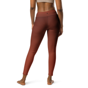 Faded - Terracotta High-Waist Leggings