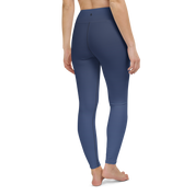 Navy Faded High-Waist Leggings