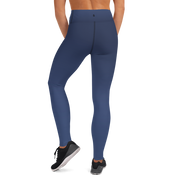 Navy Faded High-Waist Leggings