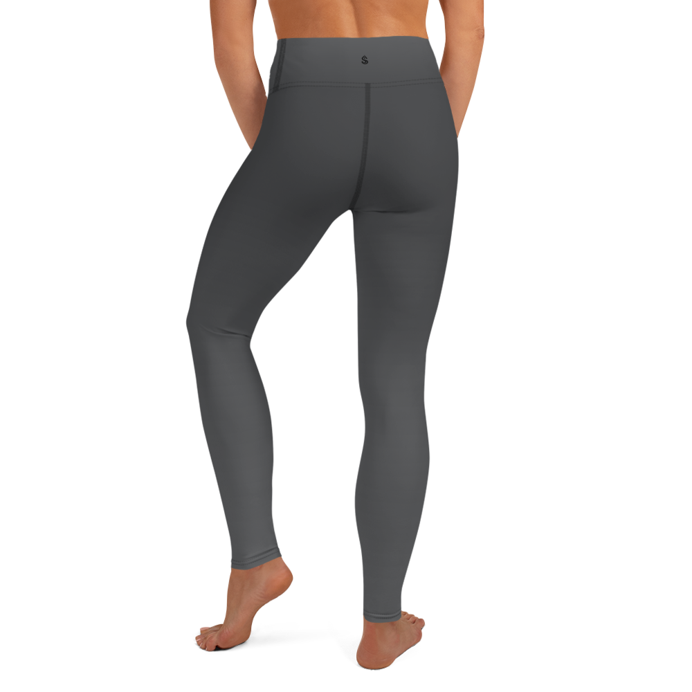 Faded Anthracite High-Waist Leggings