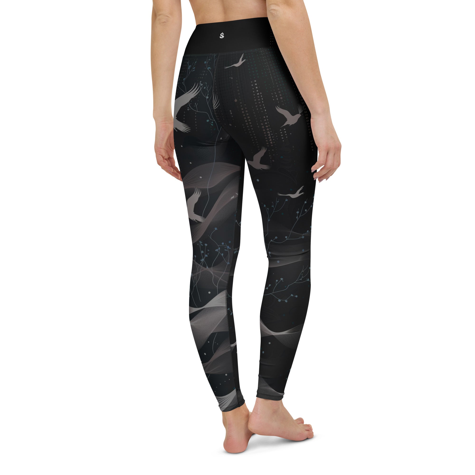 Inner - Black High-Waist Leggings