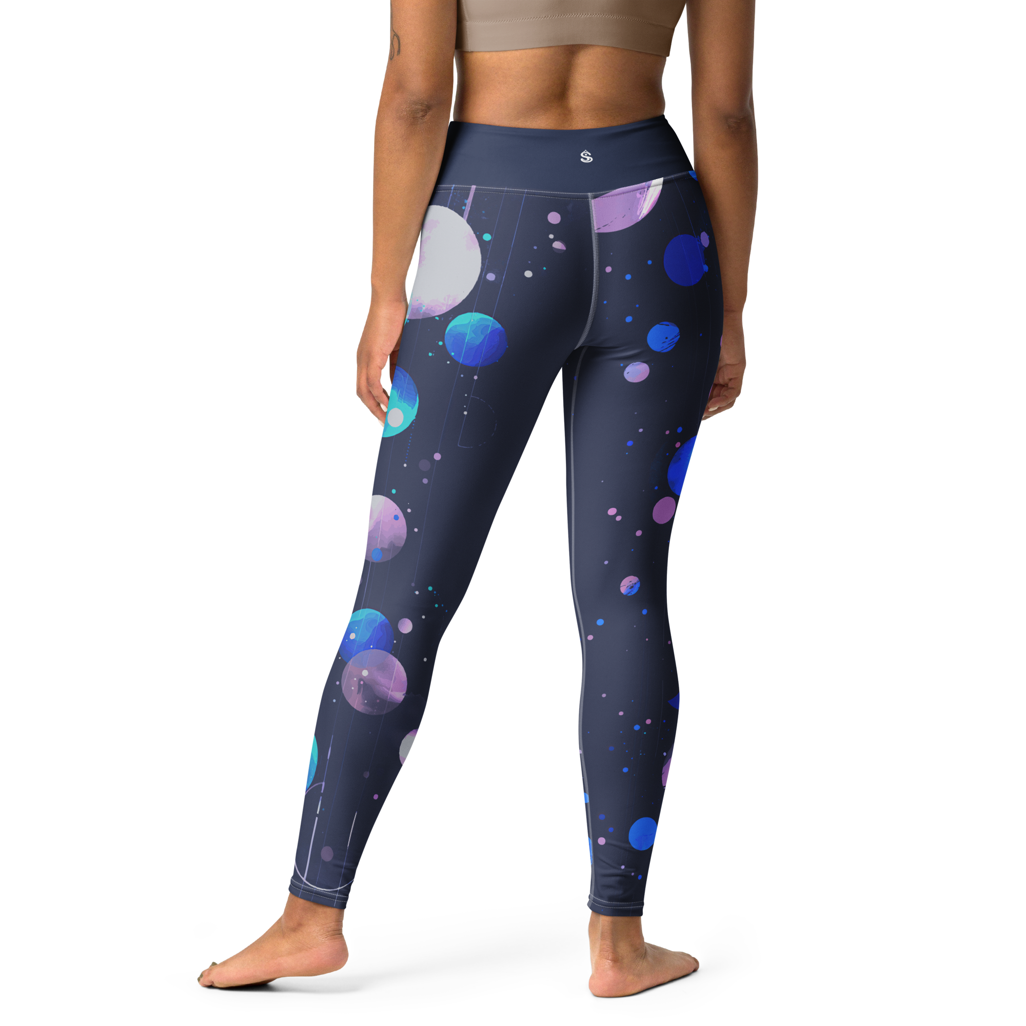 Worth - Navy High-Waist Leggings