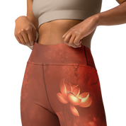 Believe - Terracotta High-Waist Leggings