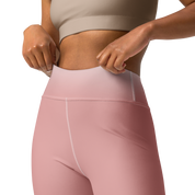 Rose Faded High-Waist Leggings