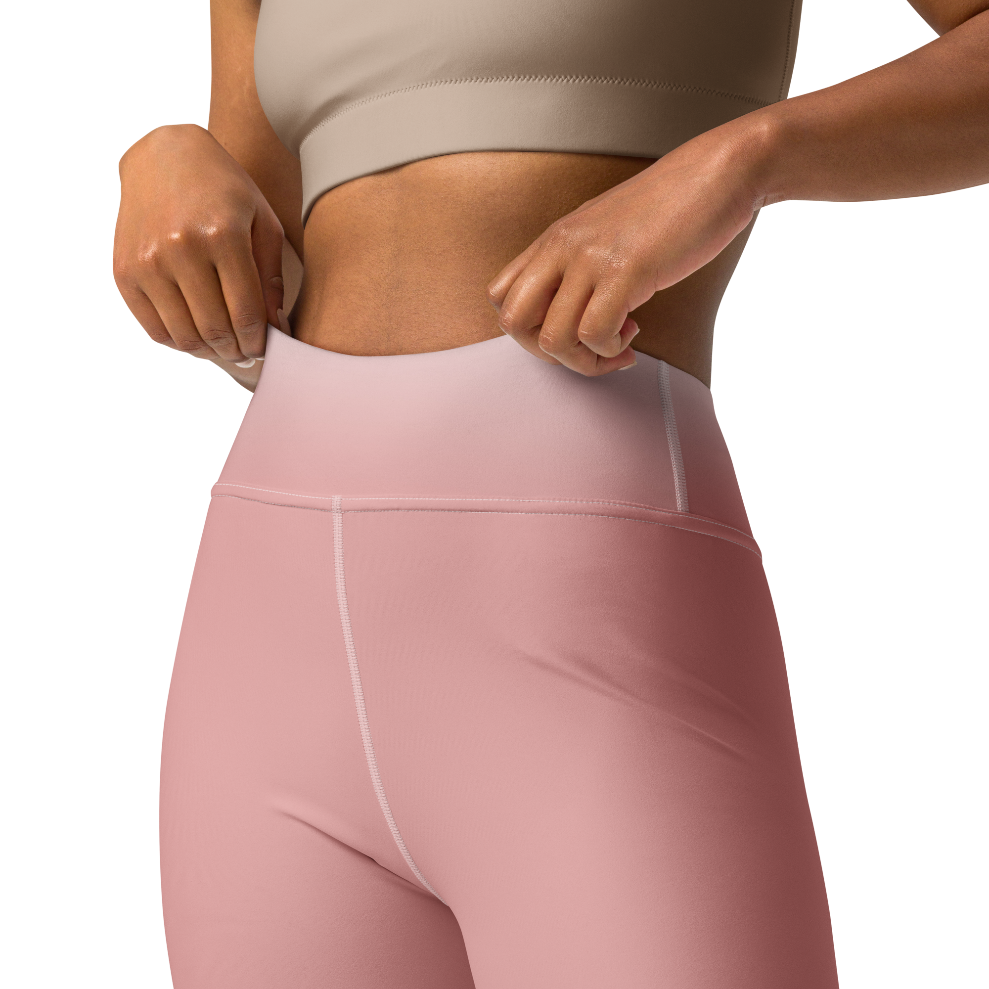 Rose Faded High-Waist Leggings