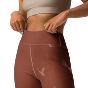 Inner - Terracotta High-Waist Leggings