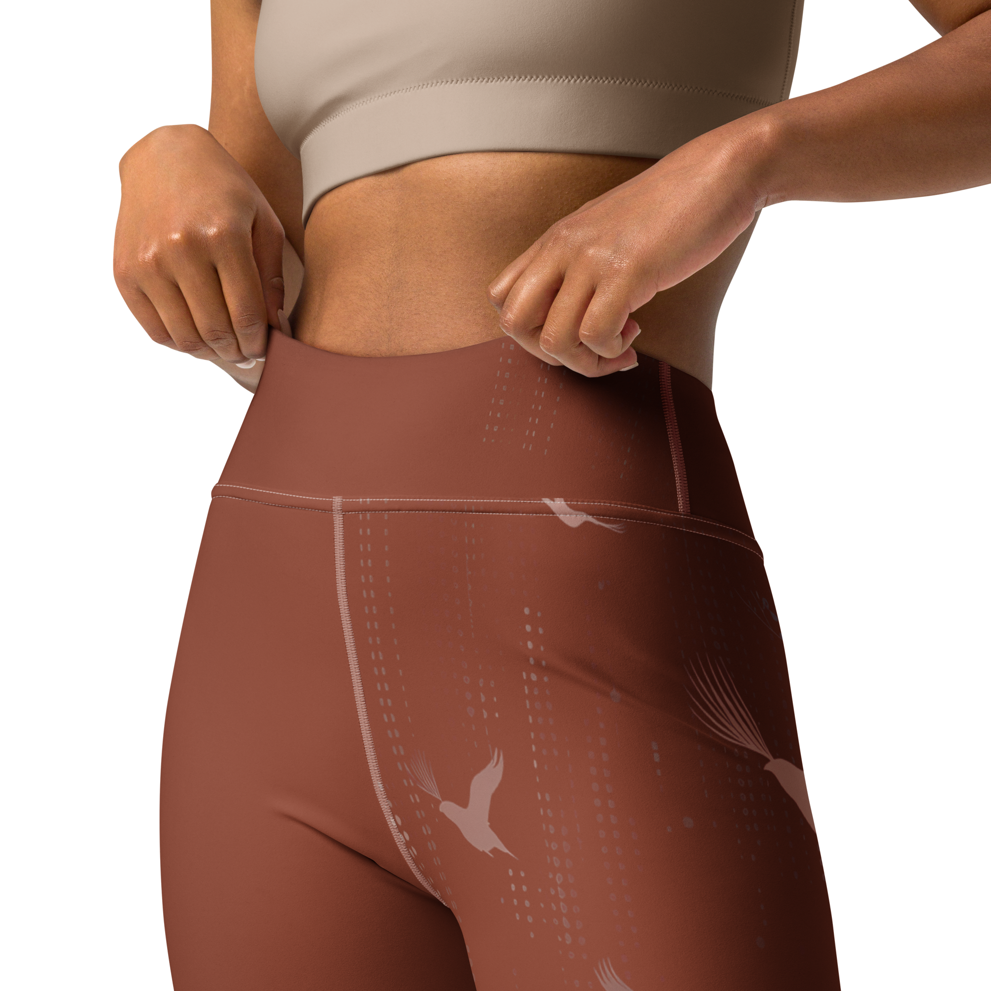 Inner - Terracotta High-Waist Leggings