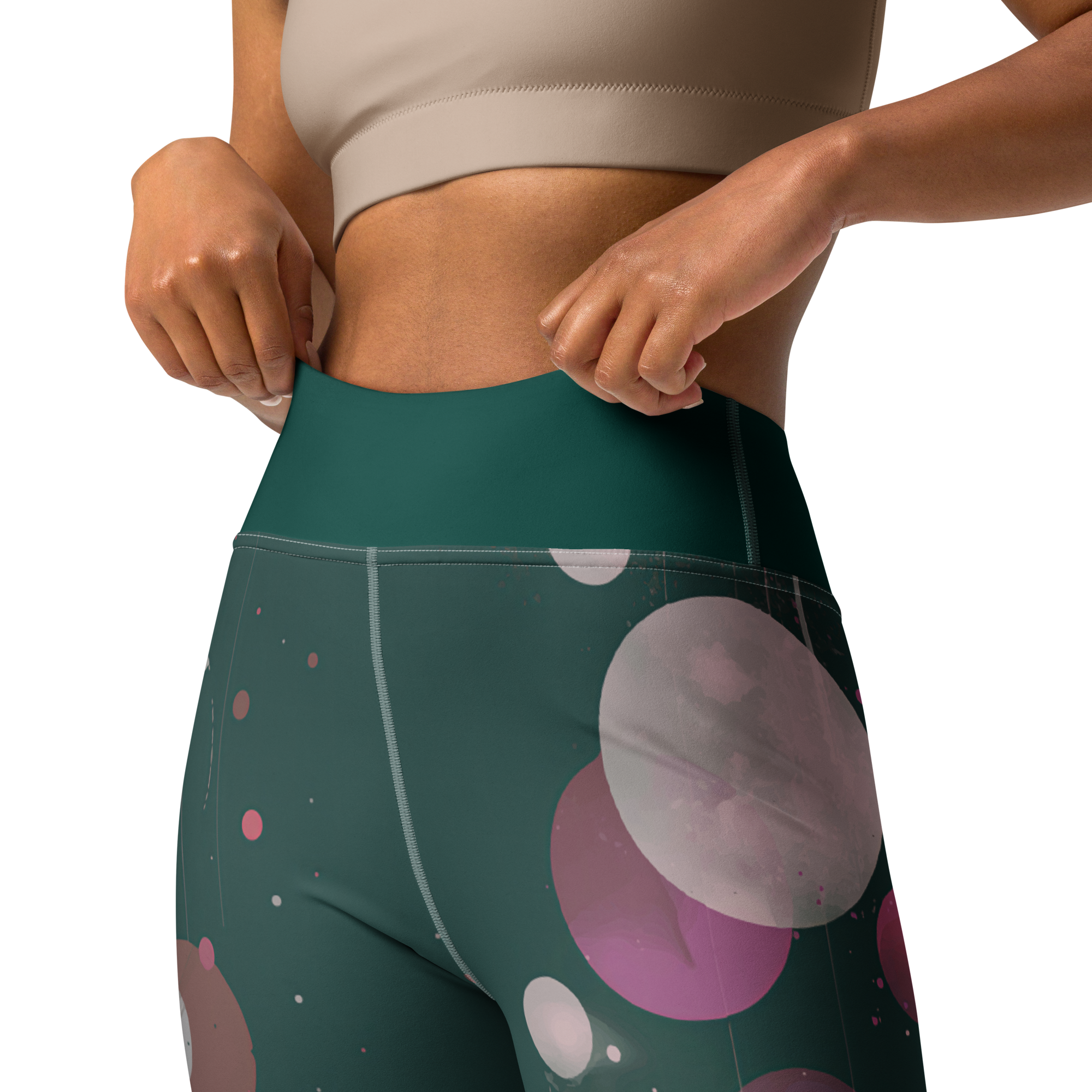 Worth - Green High-Waist Leggings