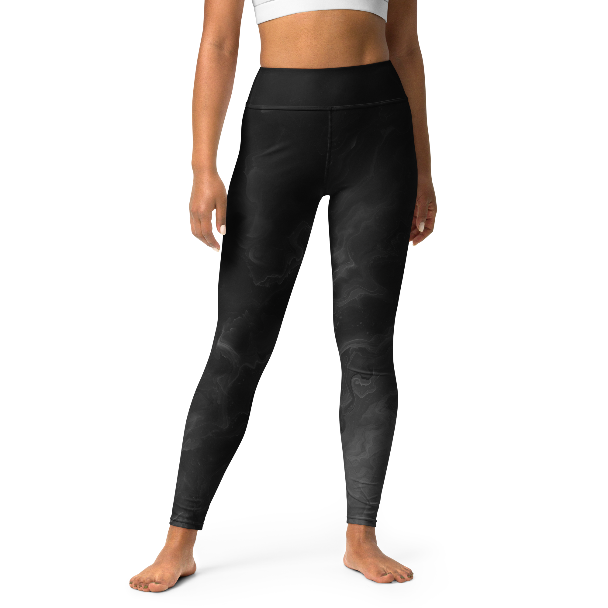 Awaken - Black High-Waist Leggings