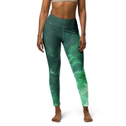 Awaken - Green High-Waist Leggings