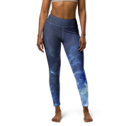 Awaken - Navy High-Waist Leggings