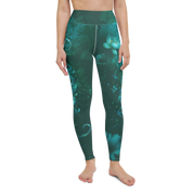 Believe - Green High-Waist Leggings