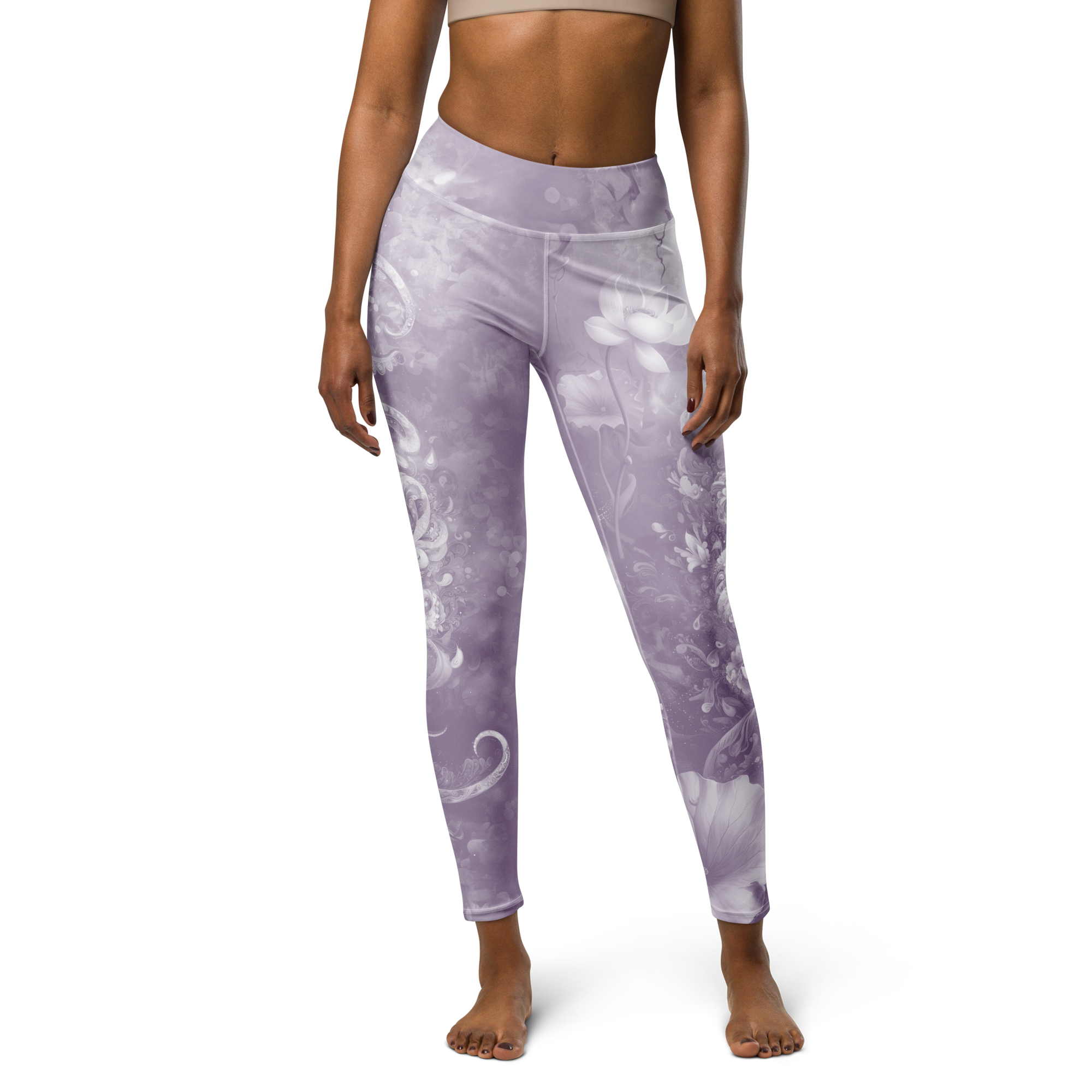 Believe - Lavender High-Waist Leggings