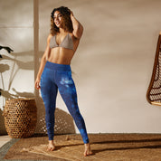 Believe - Navy High-Waist Leggings