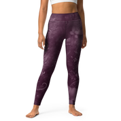 Believe - Eggplant High-Waist Leggings